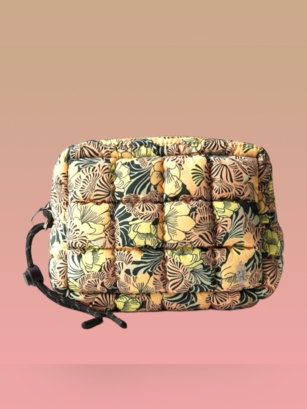FP Movement Quilted Mini Pouch | Dense Floral